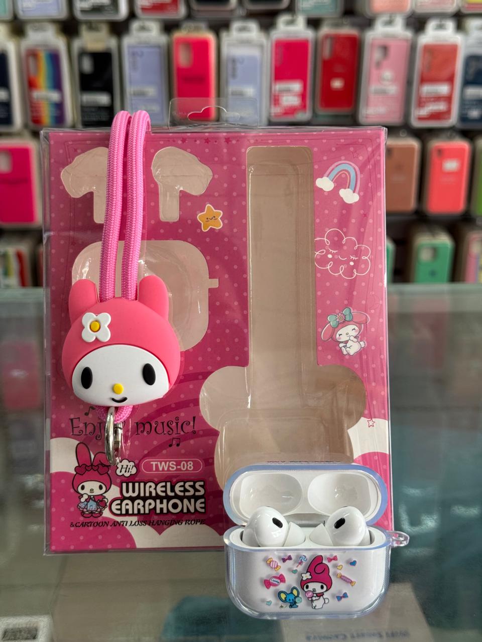 Auriculares Inalámbricos TWS-08 con Estuche My Melody