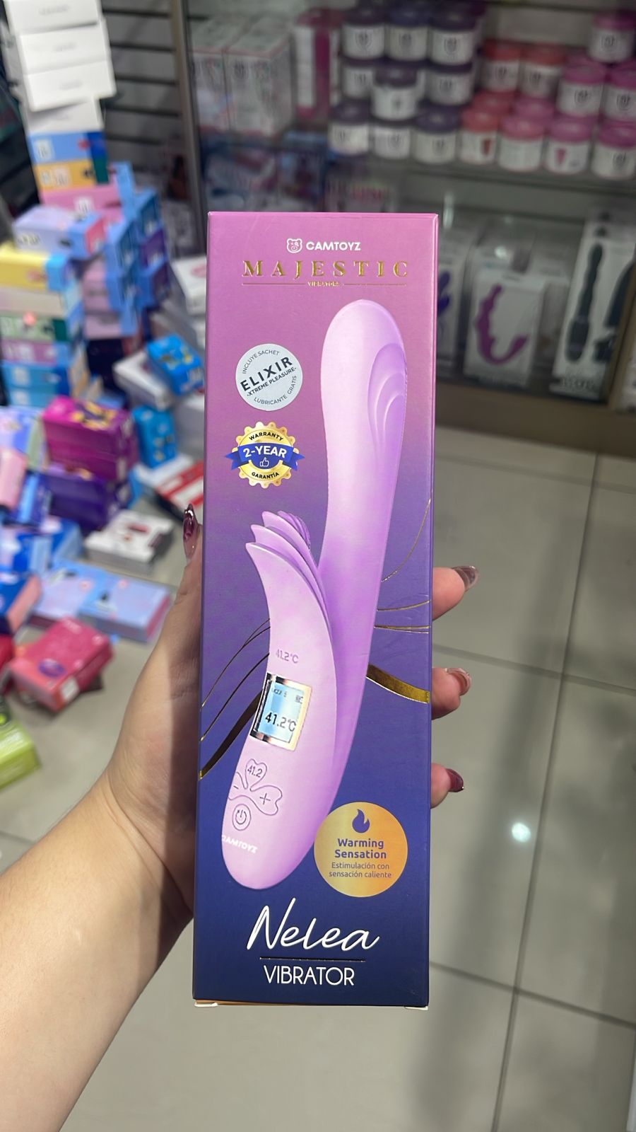 CamToys Nelea Vibrator – Juguete Erótico +18