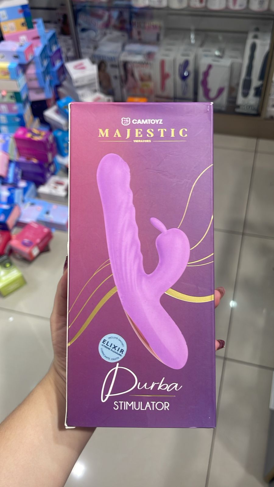 CamToys Majestic Durba – Juguete Erótico +18