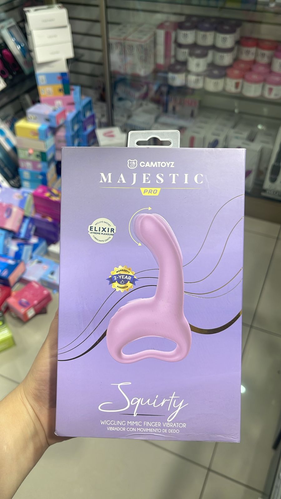 CamToys Majestic Pro Squirty – Juguete Erótico +18