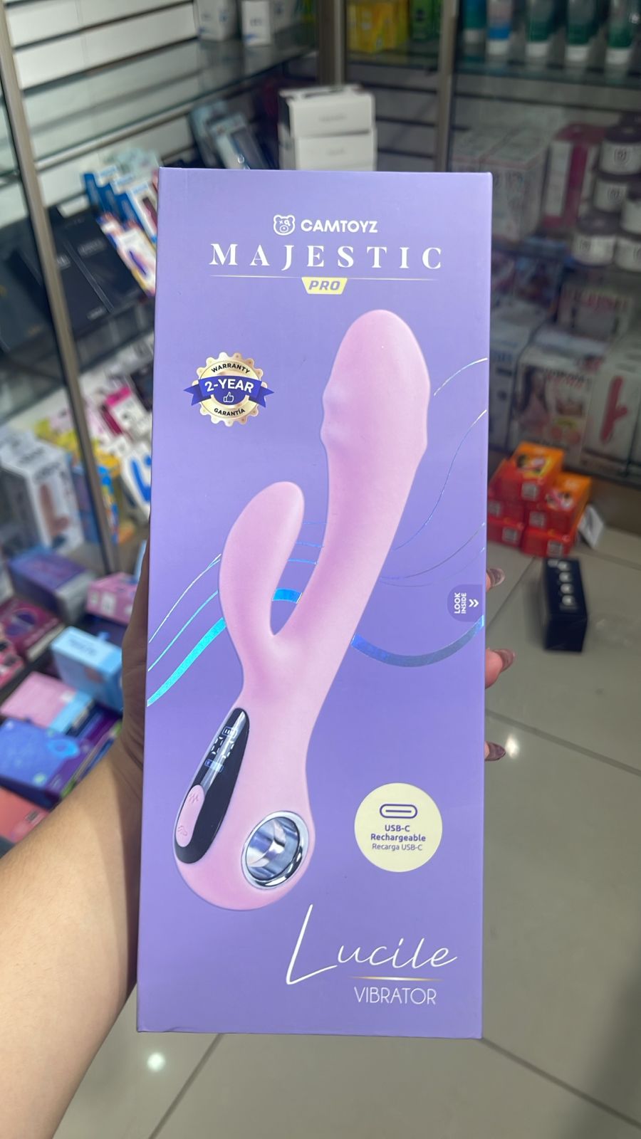 CamToys Majestic Pro Lucicle – Juguete Erótico +18
